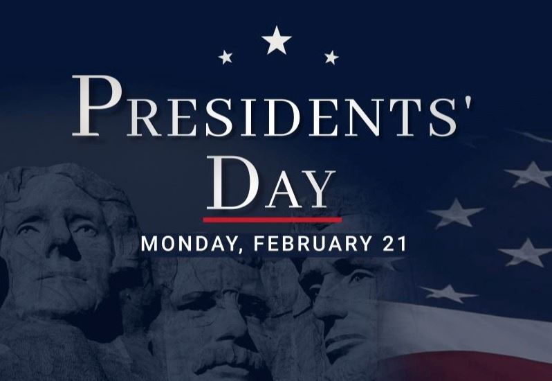 Presidents' Day Closures